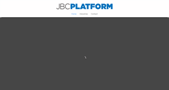 Desktop Screenshot of jbcplatform.com