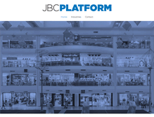 Tablet Screenshot of jbcplatform.com